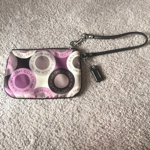 Coach wristlet